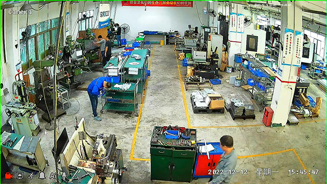 东莞市常平镇上坑工业区监控安装成功案例